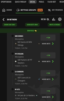 Sunday NFL Best Bets Today: DK Network Betting Group Picks for November 12 on DraftKings Sportsbook