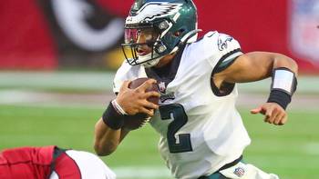 Super Bowl 57 player props, odds, bets, Chiefs vs. Eagles picks: Jalen Hurts under 45.5 rushing yards