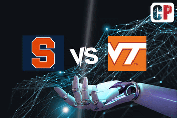 Syracuse Orange at Virginia Tech Hokies AI NCAA Prediction 102623