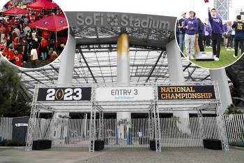 Tailgating not allowed at SoFi Stadium before CFP National Championship game.