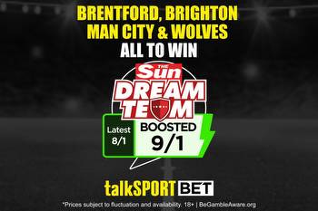 talkSPORT BET boost: Get Brentford, Brighton, Man City & Wolves all to win at huge 9/1