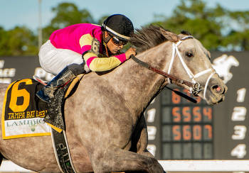 Tapit Trice Overcomes Tough Break, Circles Field To Win Going Away