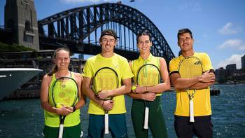 Team Australia Visit Sydney Harbour Ahead Of United Cup