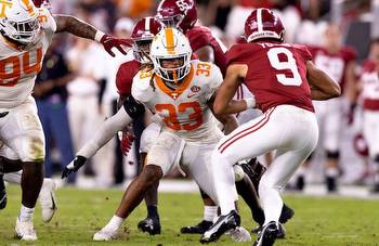 Tennessee Opens As Underdog Against Alabama