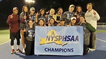 Tennis team titles: Bronxville upsets Byram Hills, Scarsdale 3-peats