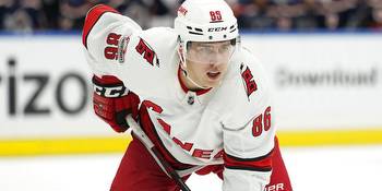 Teuvo Teravainen Game 2 Player Props: Hurricanes vs. Panthers