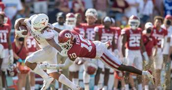 Texas is a 6-point favorite over Oklahoma