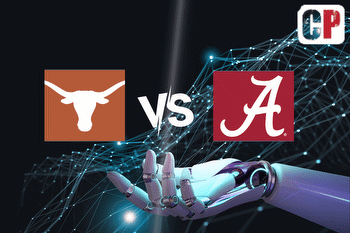 Texas Longhorns at Alabama Crimson Tide AI NCAA Prediction 9923