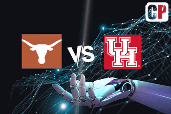 Texas Longhorns at Houston Cougars AI NCAA Football Prediction 10/21/2023