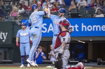 Texas Rangers' Jonah Heim set to face Astros with prop lines for hits, home runs, RBI, runs, and total bases