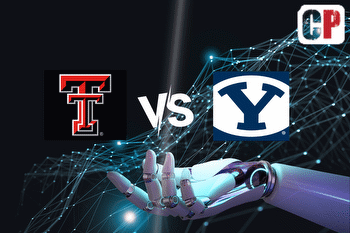 Texas Tech Red Raiders at BYU Cougars AI NCAA Football Prediction 10/21/2023