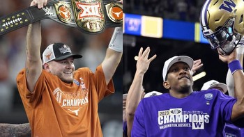 Texas vs. Washington odds & betting lines: Opening point spreads and totals for CFP semifinal