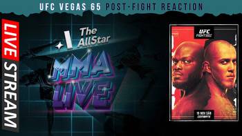The AllStar MMA Live: UFC Vegas 65 Reaction, Recap