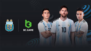 The Argentine Football Association presents its sponsorship agreement with BC.GAME