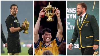 The LEGENDARY list of two-time Rugby World Cup winners