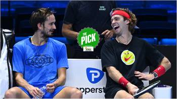 The Pick, presented by DraftKings Sportsbook: Andrey Rublev vs. Daniil Medvedev, ATP Finals