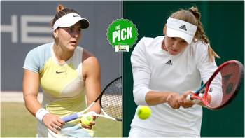 The Pick, presented by DraftKings Sportsbook: Bianca Andreescu vs. Elena Rybakina, Wimbledon