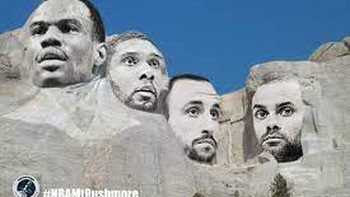 The state of the Spurs Mt. Rushmore