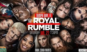The Updated Betting Odds For The 2024 WWE Royal Rumble Pay-Per-View Event