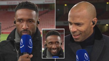 Thierry Henry stunned by Jermain Defoe's top four Premier League prediction