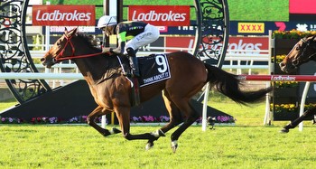 Think About It scores emphatic win in the Stradbroke Handicap