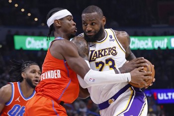 Thunder vs. Lakers prediction: NBA odds, picks, best bets