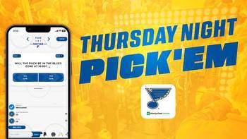 Thursday Night Pick 'Em coming to Blues App