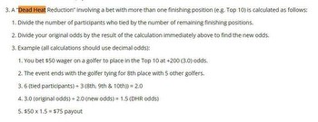 Ties Paid in Full or Take The Better Odds? Free PGA Betting Analysis