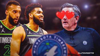 Timberwolves' Chris Finch bullish on Towns, Gobert pairing