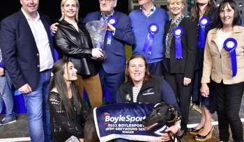 Tipperary trainer tastes success in the Boylesports Irish Greyhound Derby!