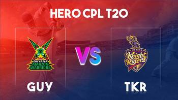 TKR vs GUY Betting Tips & Who Will Win This Match Of The CPL