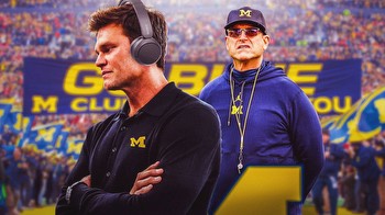 Tom Brady’s intriguing odds to replace Jim Harbaugh as Michigan football’s head coach