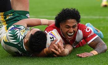 Tonga 92-10 Cook Islands: Penisini scores four tries and Niu bags a hat-trick in 16-try rout