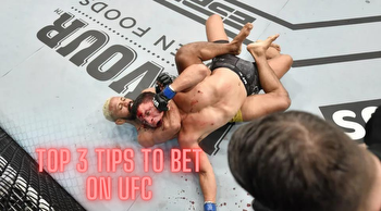 Top 3 tips to bet on UFC