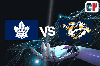 Toronto Maple Leafs at Nashville Predators AI NHL Prediction 102823