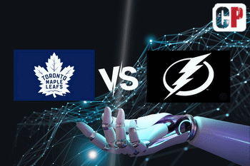 Toronto Maple Leafs at Tampa Bay Lightning AI NHL Prediction 102123
