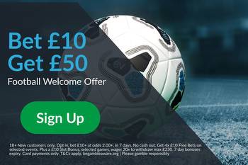 Tottenham v Eintracht Frankfurt: Bet £10 and get £50 in free bets with BetVictor