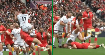 Toulouse Man Sent Off For Shocking Tackle On Ulster Winger