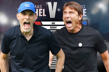 Tuchel vs Conte tale of the tape: How Chelsea and Tottenham bosses compare as Jake Paul makes fight prediction