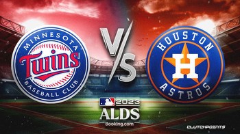 Twins-Astros Game 1 prediction, odds, pick, how to watch