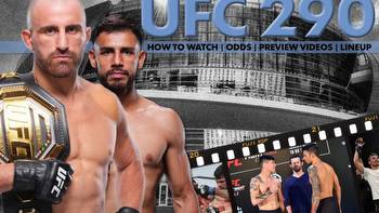UFC 290: How to watch two Vegas title fights, time, fight card, odds