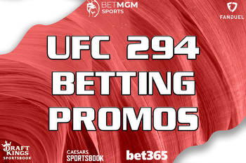 UFC 294 Betting Promos Offer $3900 Bonuses From DraftKings, FanDuel, More