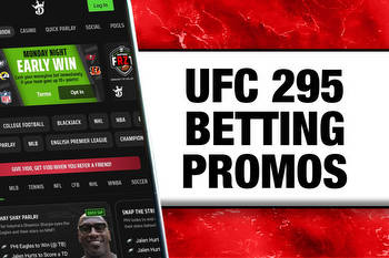 UFC 295 Betting Promos: Get $3,850 Bonuses From DraftKings, FanDuel, More