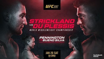 UFC 297 Showdown: Strickland vs. Du Plessis
