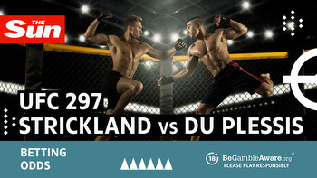 UFC 297: Strickland vs. Du Plessis Odds and Betting Tips