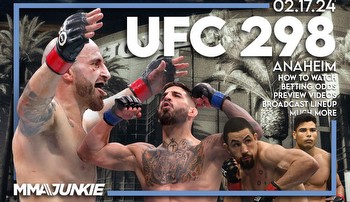 UFC 298: How to watch Volkanovski-Topuria, Anaheim lineup, odds, more