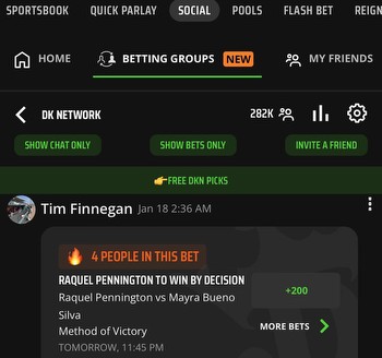 UFC Best Bets Today: DK Network Betting Group Picks for January 20 on DraftKings Sportsbook