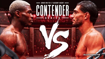 UFC Contender Series Odds: Bolaji Oki vs. Dylan Salvador prediction