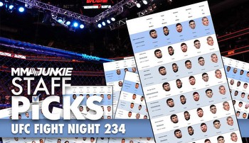 UFC Fight Night 234 predictions: Three unanimous picks in Las Vegas