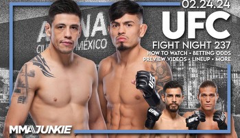 UFC Fight Night 237: How to watch Moreno-Royval 2, Mexico lineup, odds
